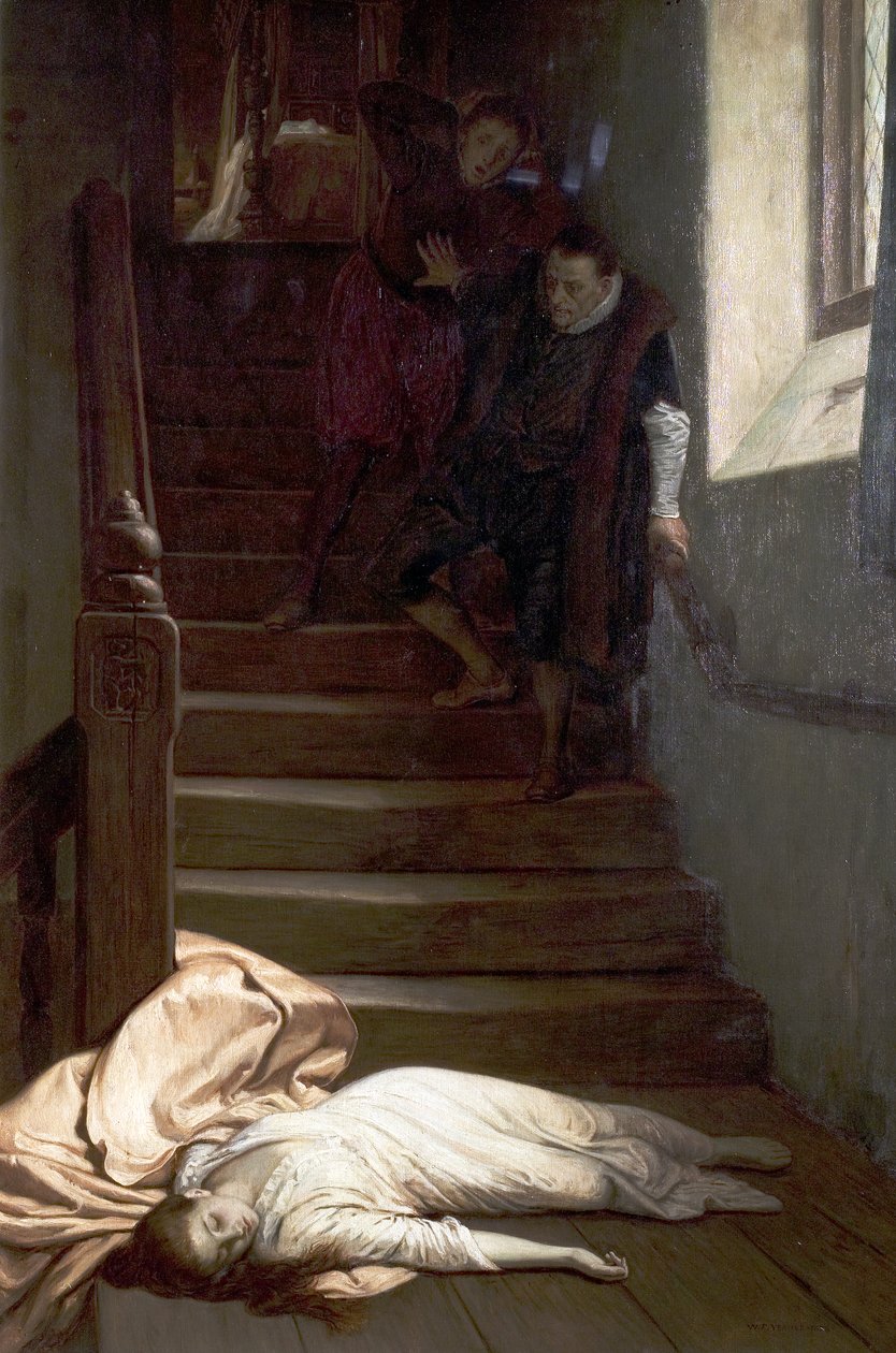 La muerte de Amy Robsart, 1878 de William Frederick Yeames