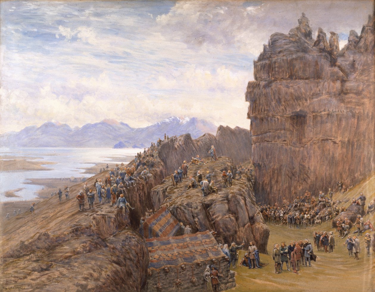Alþing de William Gersham Collingwood