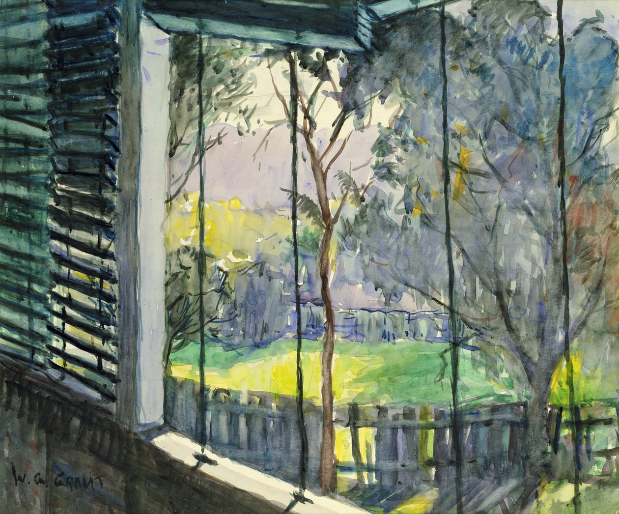 Veranda en Queensland, siglo XX de William James Grant
