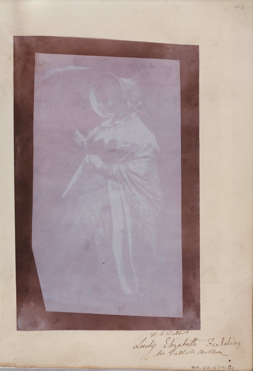 (Lady Elisabeth Feilding) de William Henry Fox Talbot