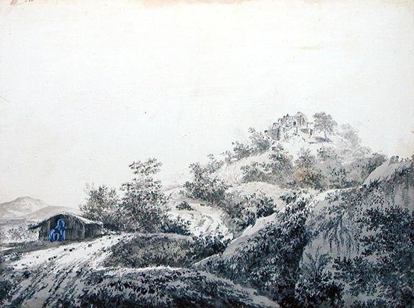 El Paso de Sicri Gully (Sakrigali) desde Bengala, Entrando en la Provincia de Bahar, c.1781 de William Hodges