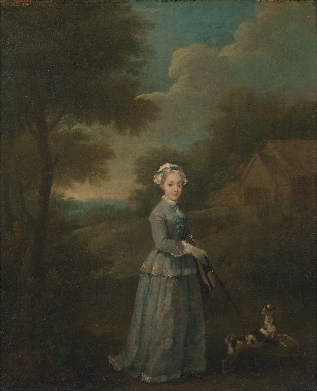 Señorita Wood de William Hogarth
