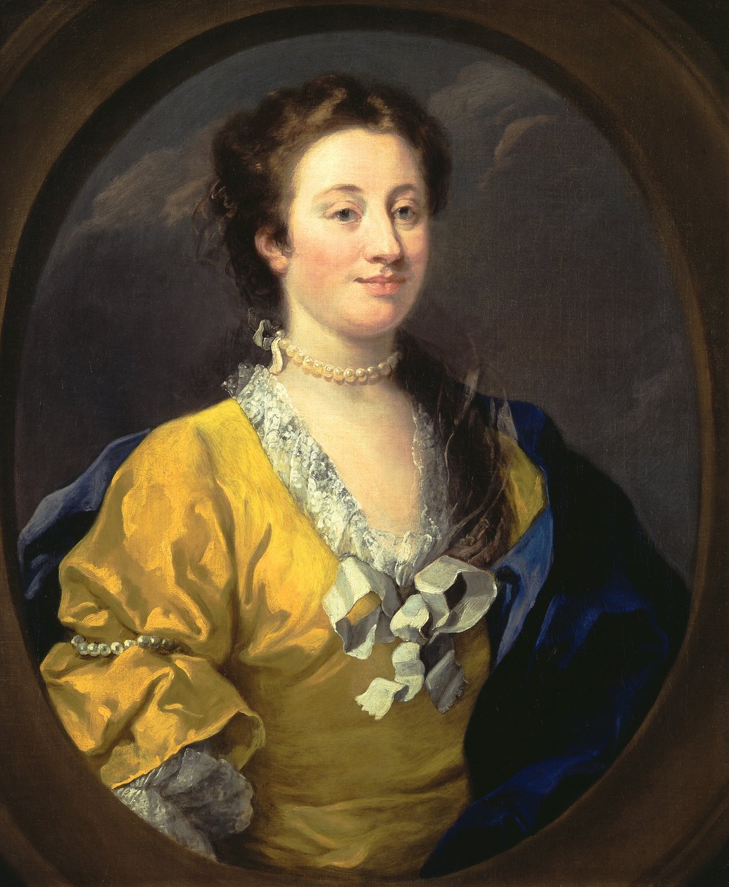 Retrato de una dama, c.1740 de William Hogarth