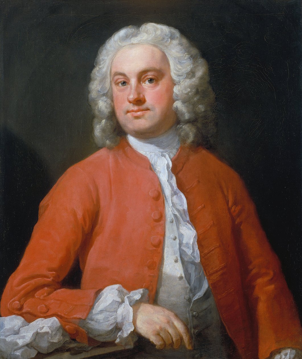 Retrato de un hombre de William Hogarth