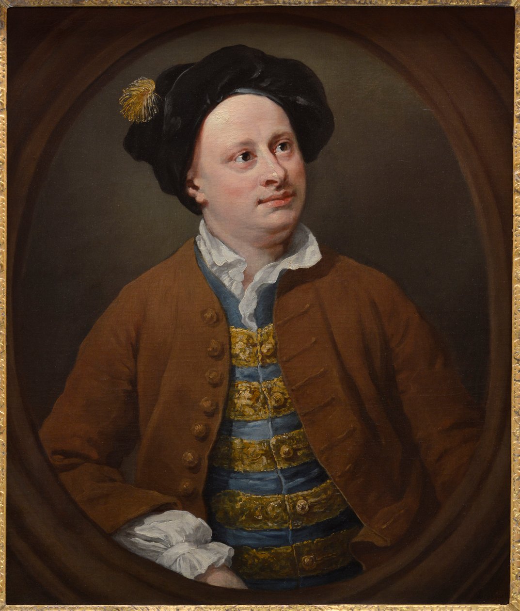 Richard James del Middle Temple, c.1744 de William Hogarth