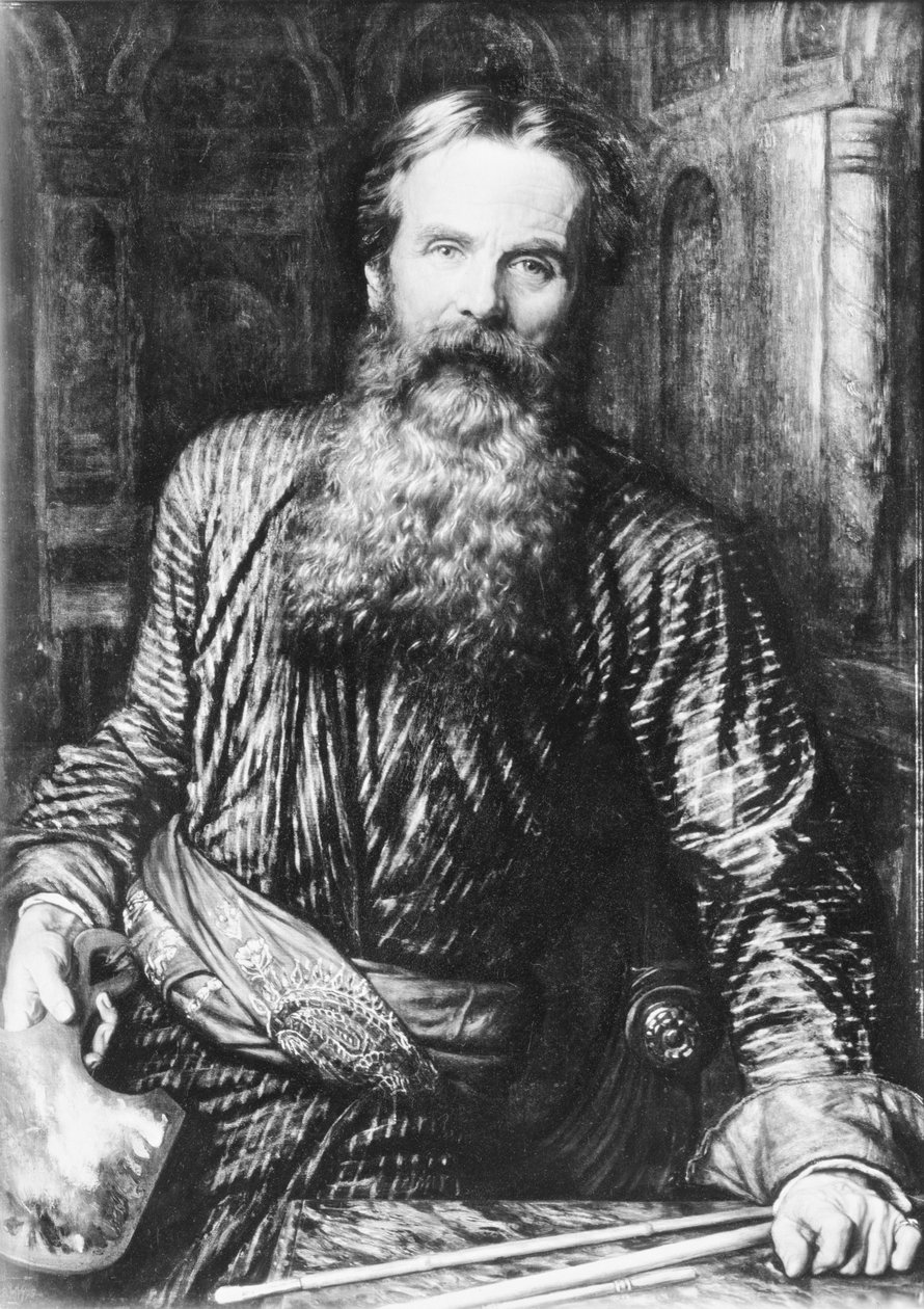 Autorretrato, 1875 de William Holman Hunt