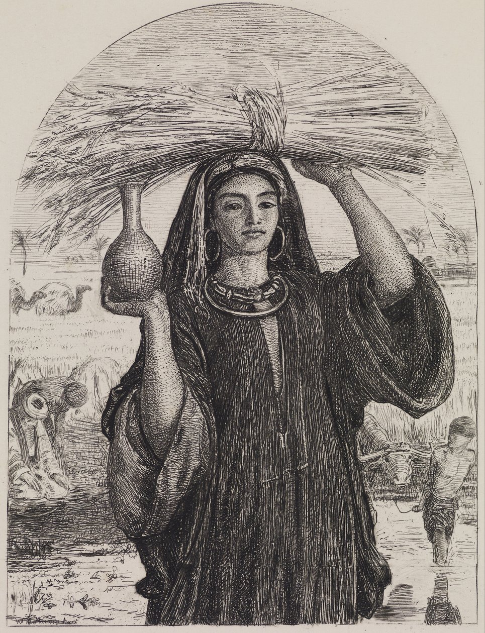 La abundancia de Egipto de William Holman Hunt