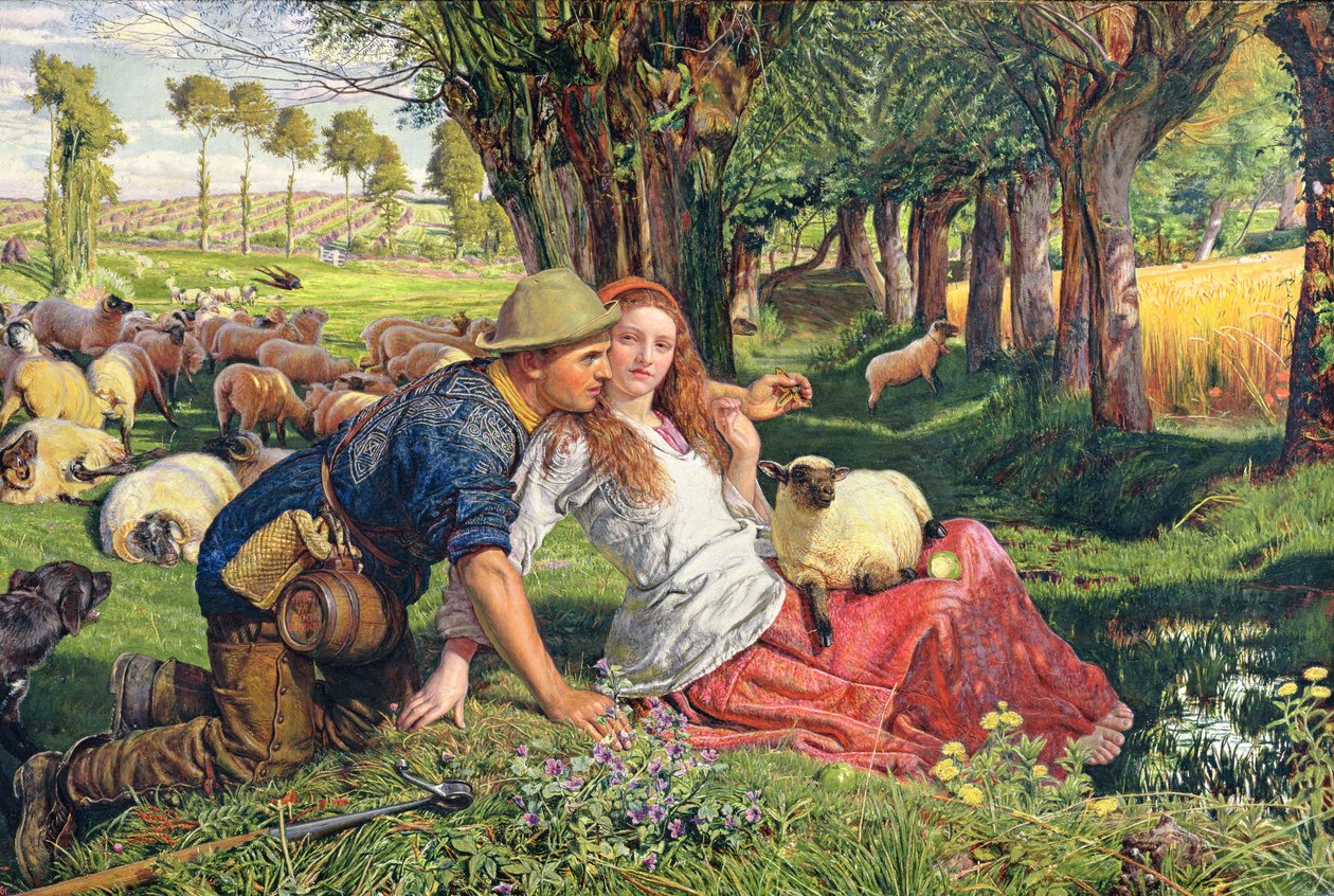El pastor asalariado de William Holman Hunt