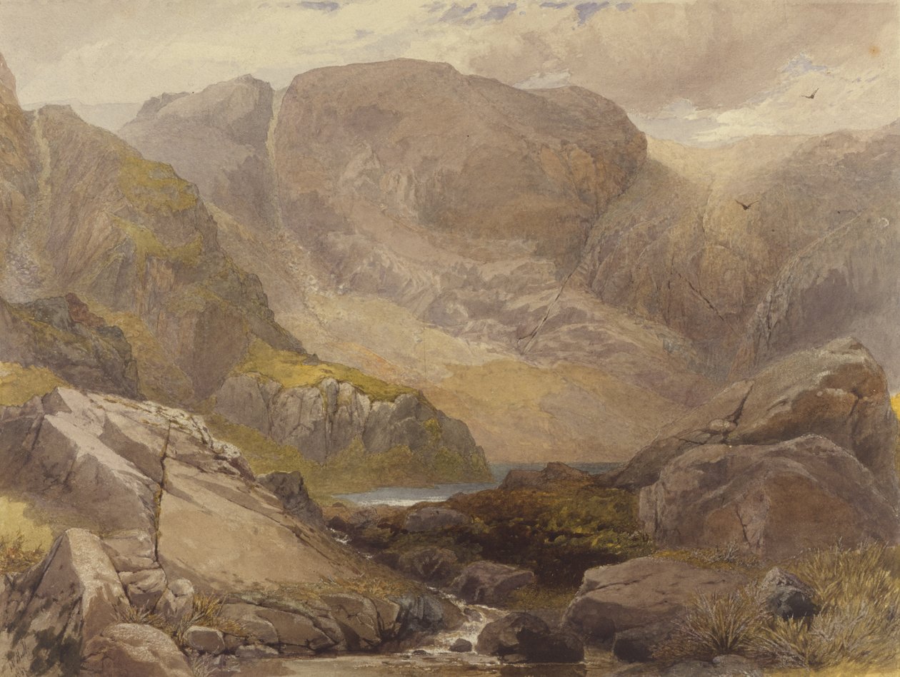 Paisaje, 1867 de William Hull