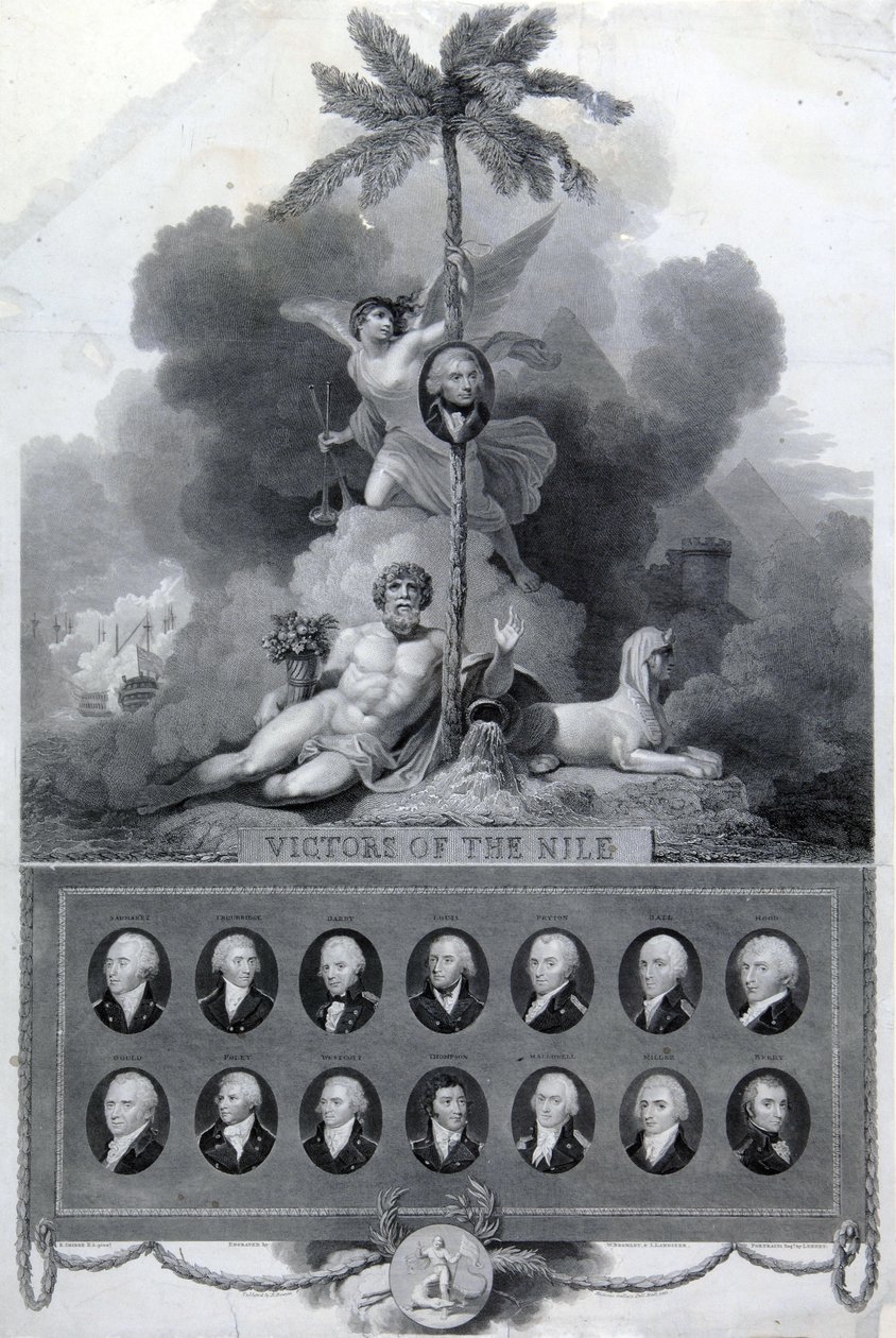Vencedores del Nilo, 1803 de William I Bromley