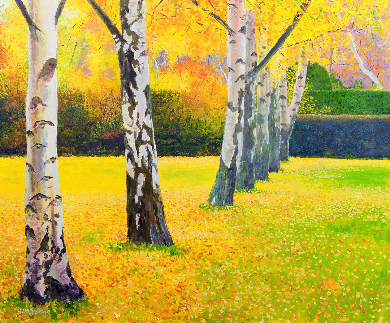 Oro de otoño de William Ireland