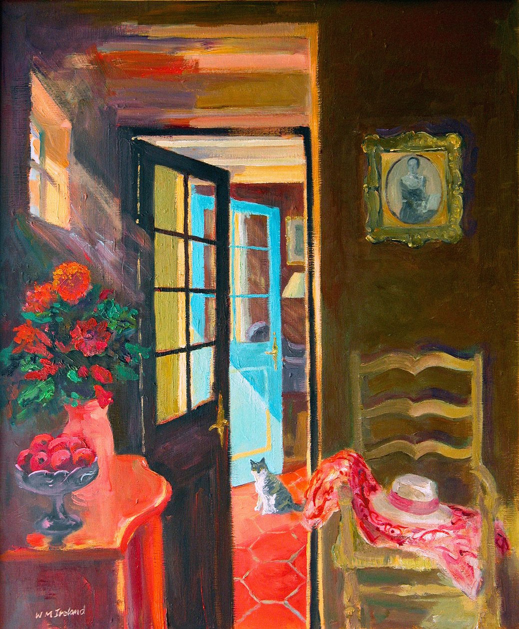 Puerta azul, 2003 de William Ireland