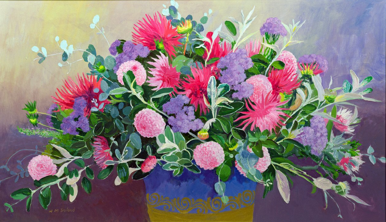 Exhibición floral de William Ireland