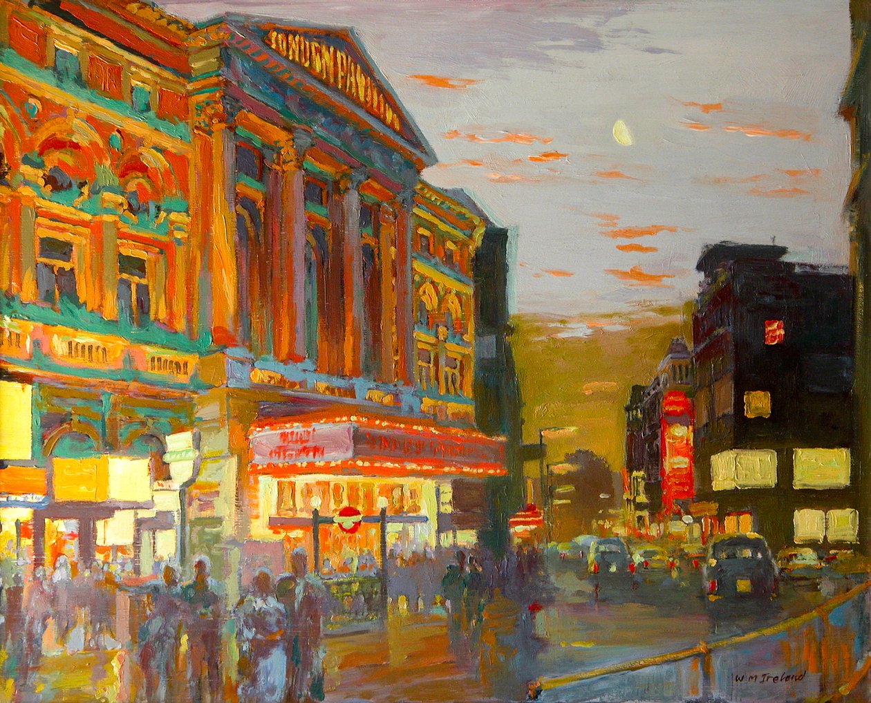 Noche en Londres de William Ireland