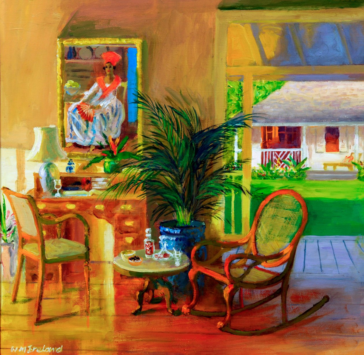 Abanico Rojo, 20078 de William Ireland