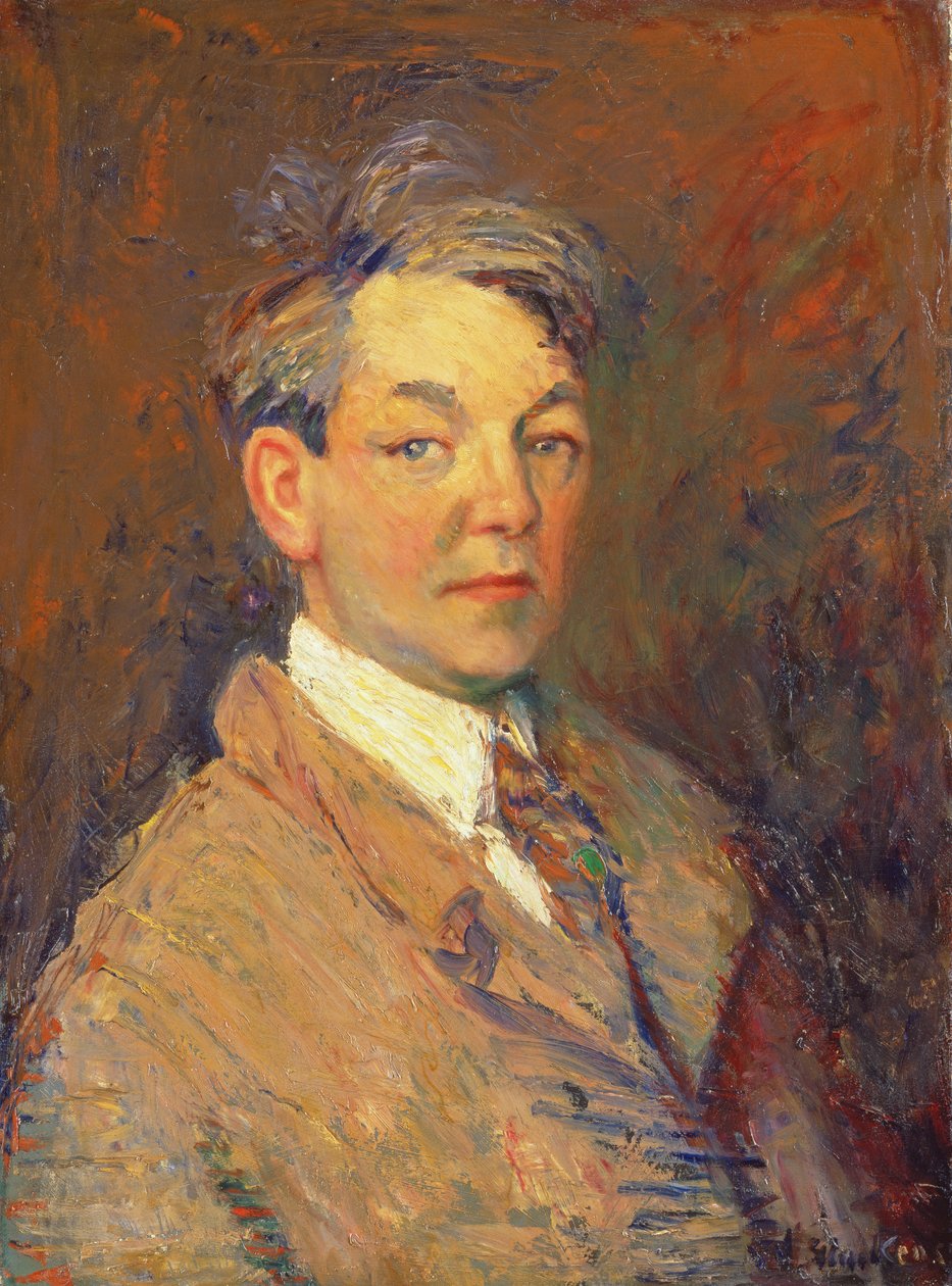 Retrato del artista de William James Glackens