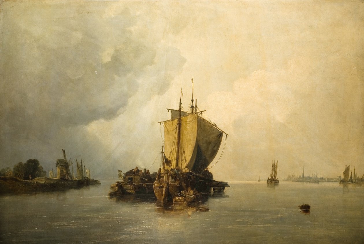 La boca del Escalda, 1836 de William James Muller
