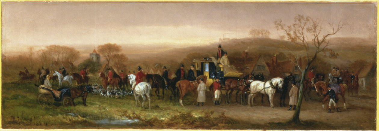El Encuentro, 1884 de William Joseph Shayer