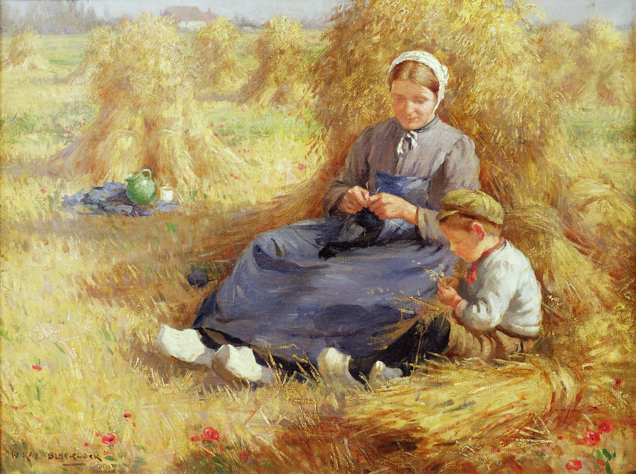 Descanso del mediodía, 1915 de William Kay Blacklock