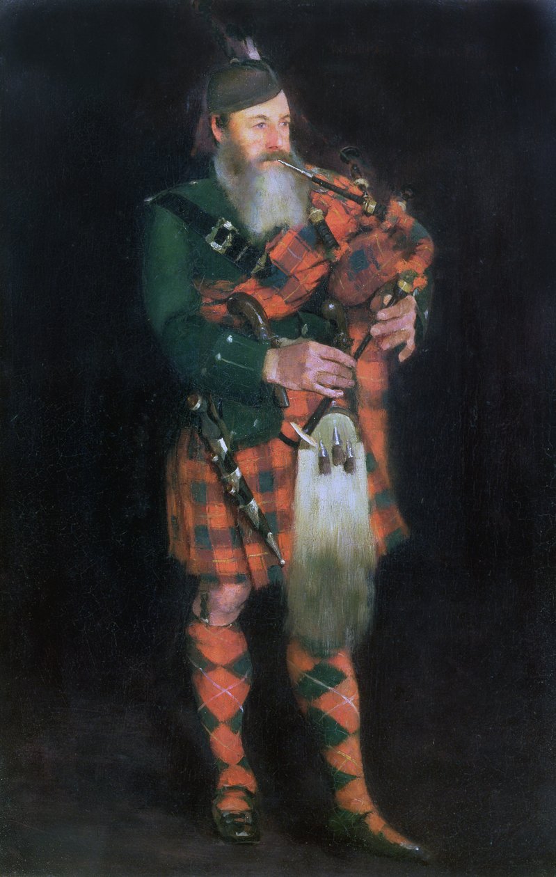 Un Gaitero, 1885 de William Kennedy