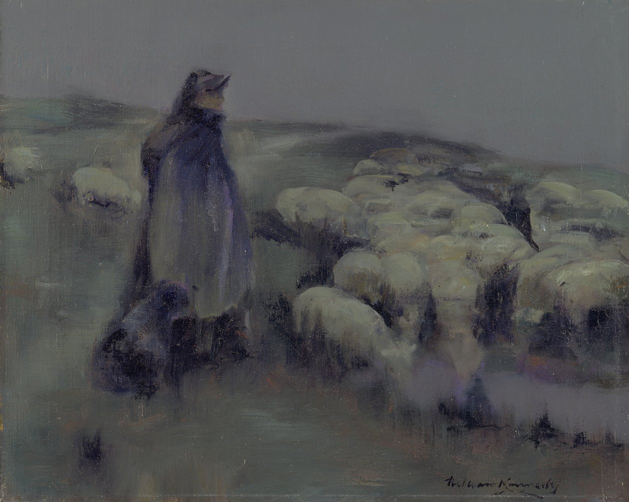 Una Pastora, c.1890-95 de William Kennedy