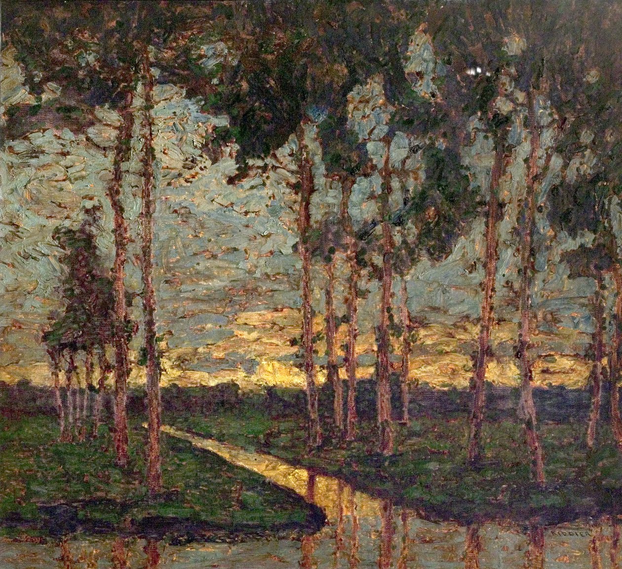 El dique, 1921 de William Kiddier