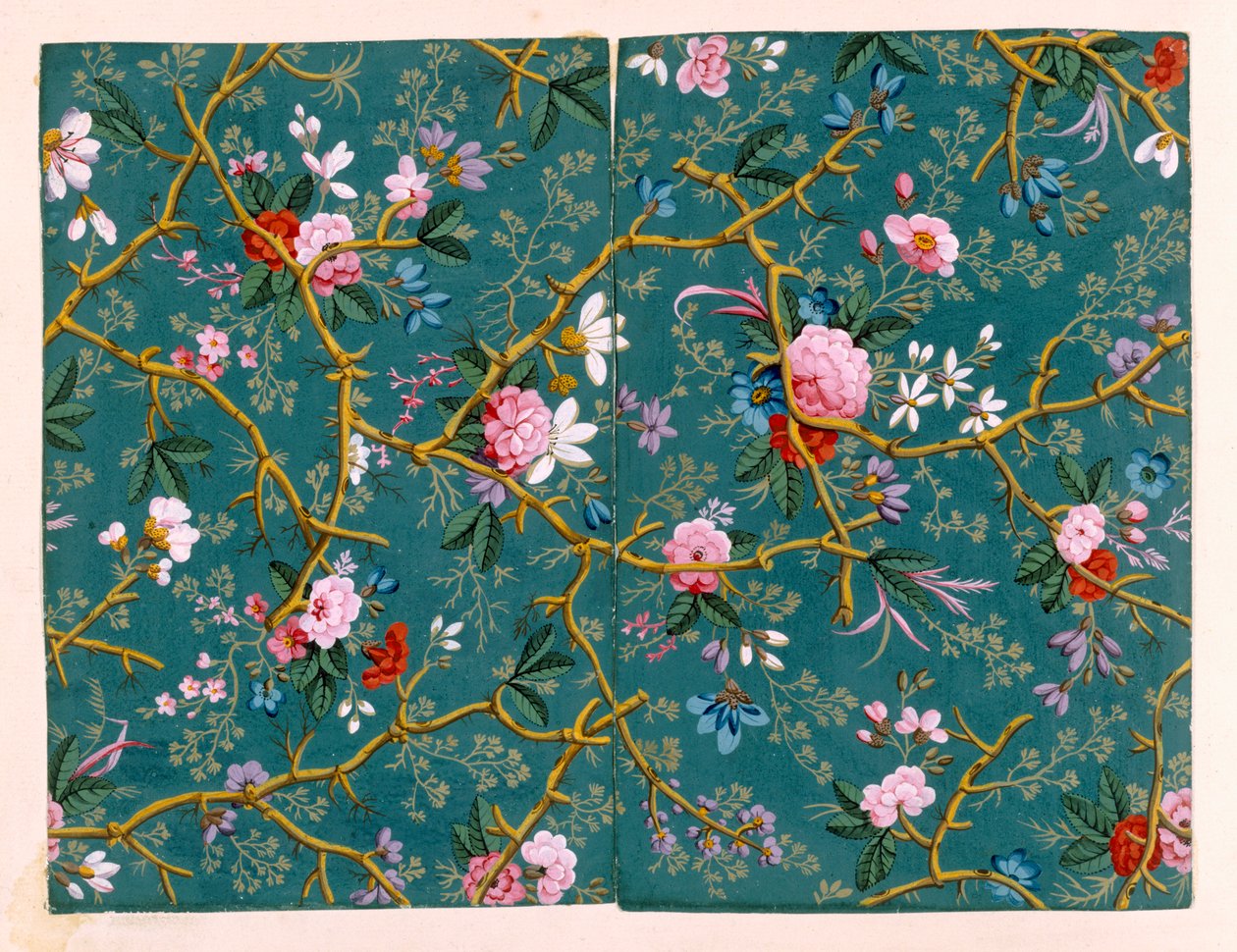 Papel de mármol de William Kilburn