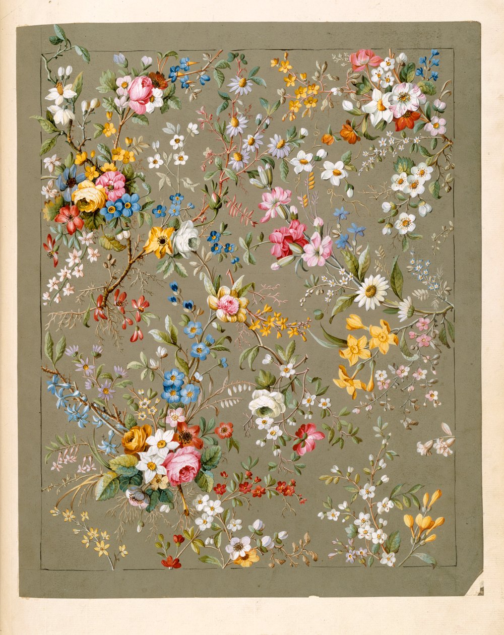 Papel de mármol de William Kilburn