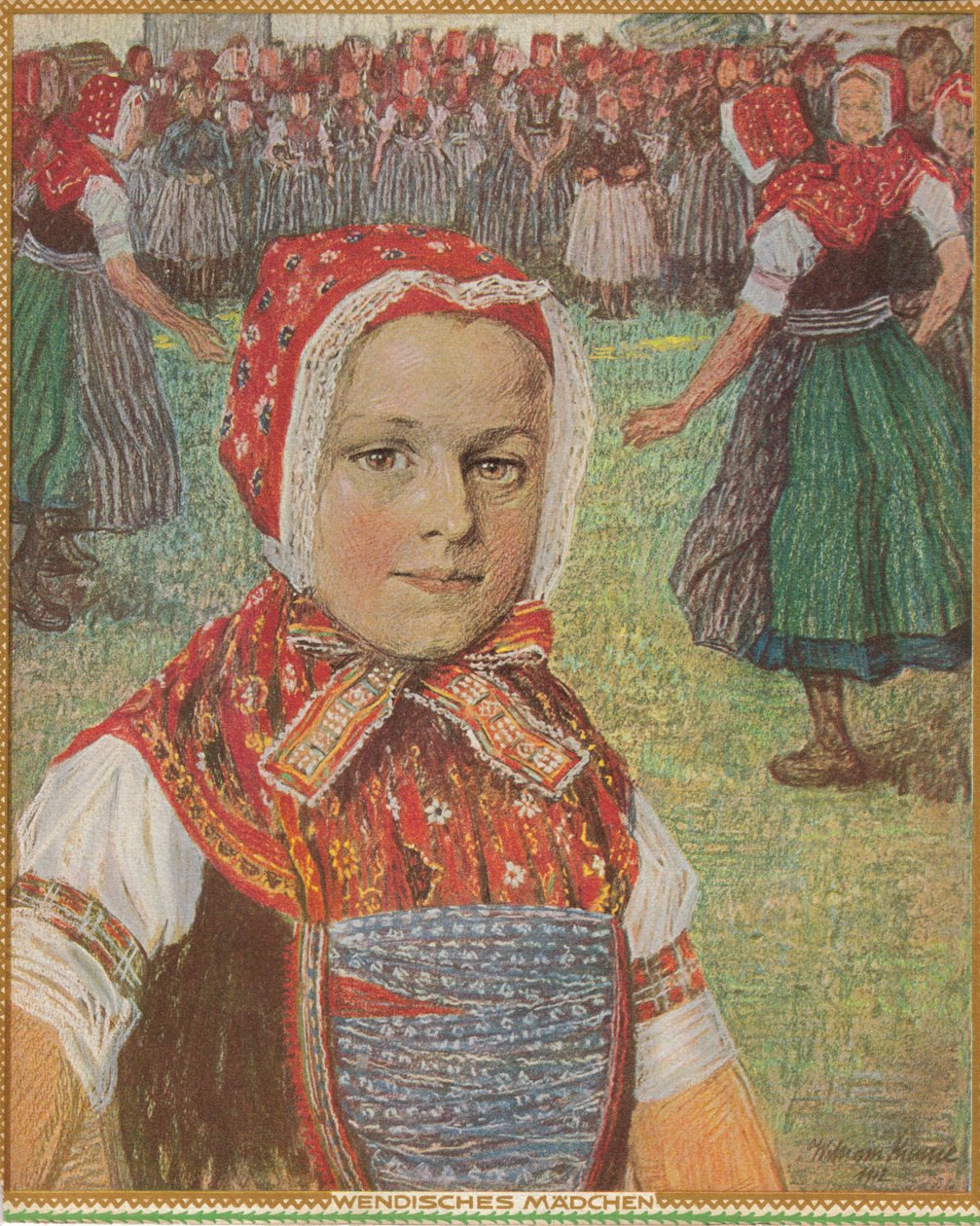 Chica wendish de William Krause