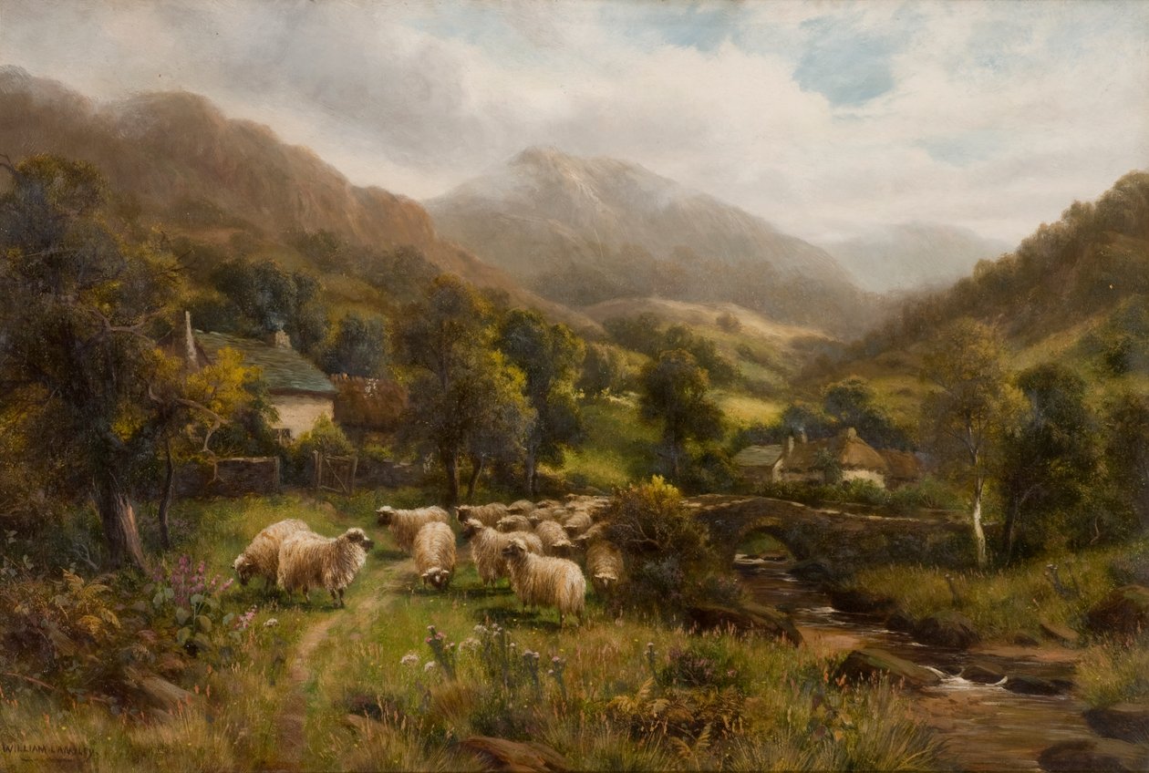 Aber, Gales del Norte de William Langley