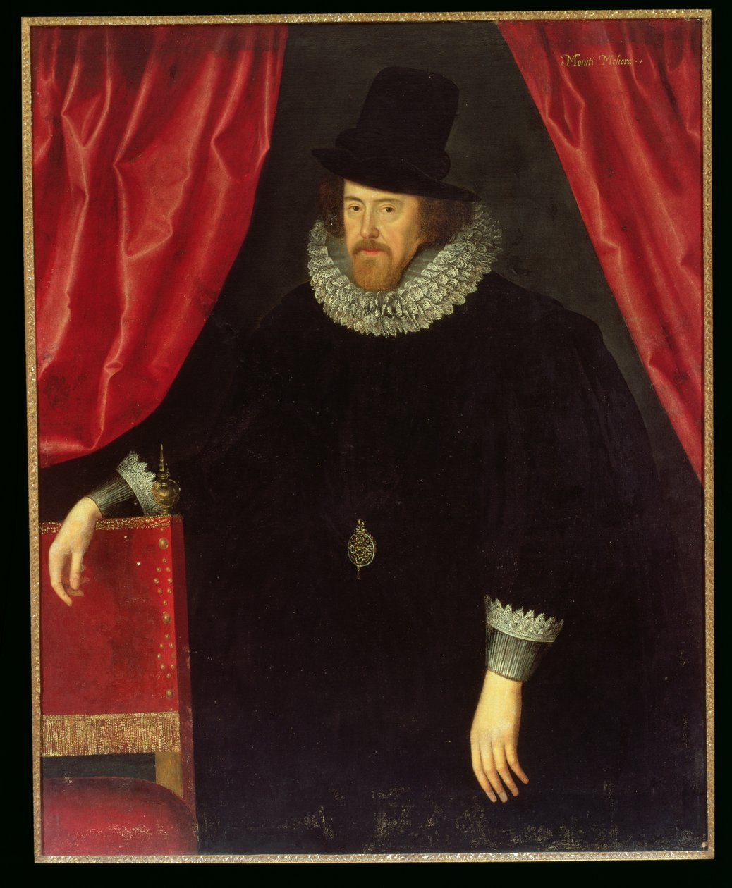 Retrato de Francis Bacon, 1er Barón de Verulam y Vizconde de St. Albans de William Larkin
