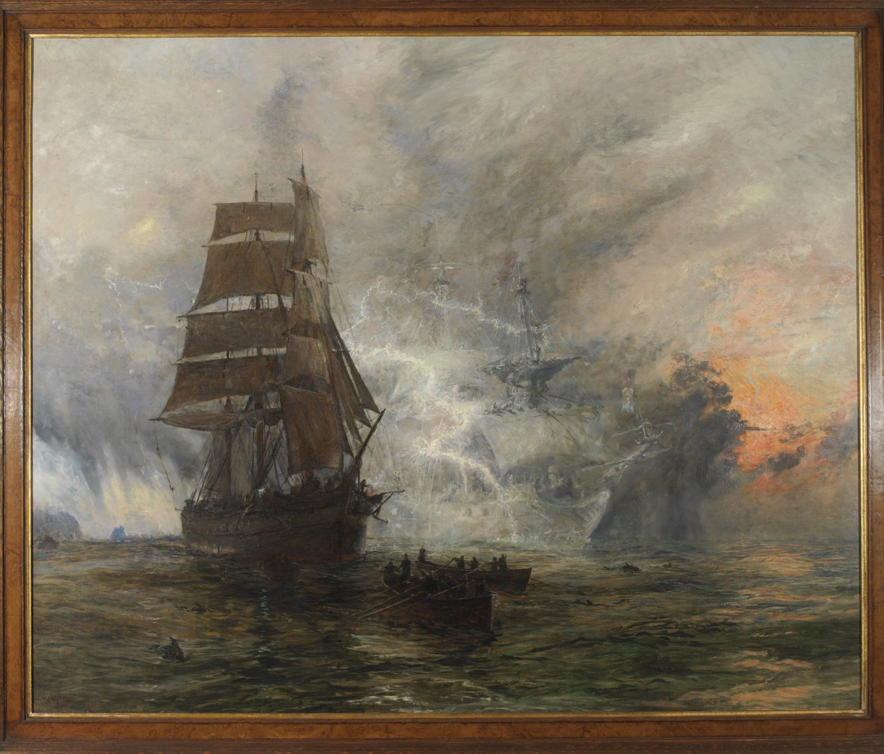 El Barco Fantasma de William Lionel Wyllie