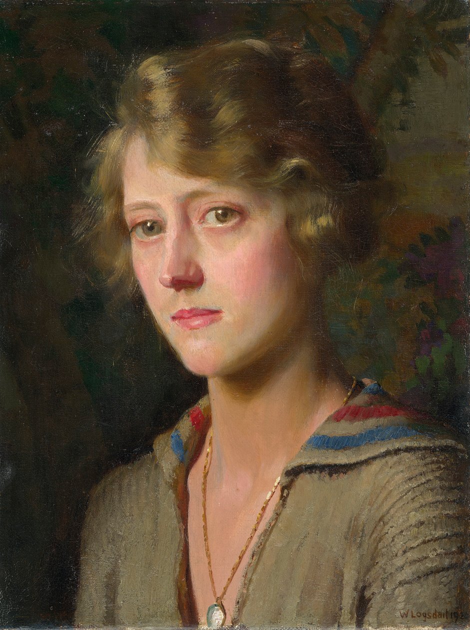 Mary, la hija del artista, 1920 de William Logsdail