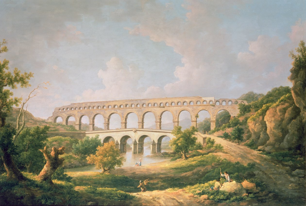 El Puente del Gard, Nimes de William Marlow