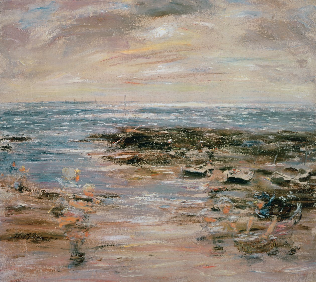 Port Seton, Escocia de William McTaggart