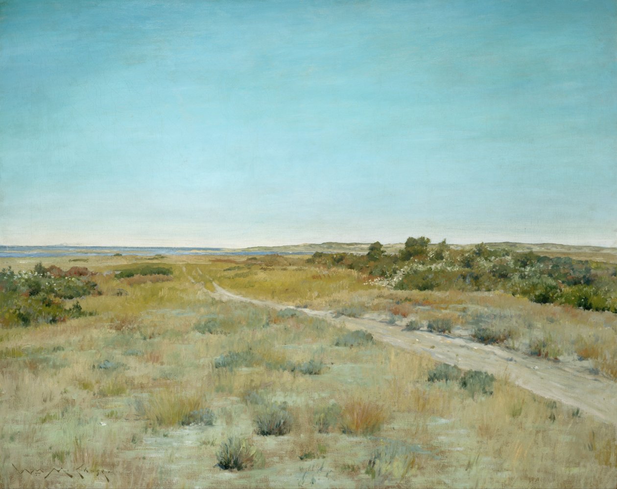 Primer toque de otoño de William Merritt Chase