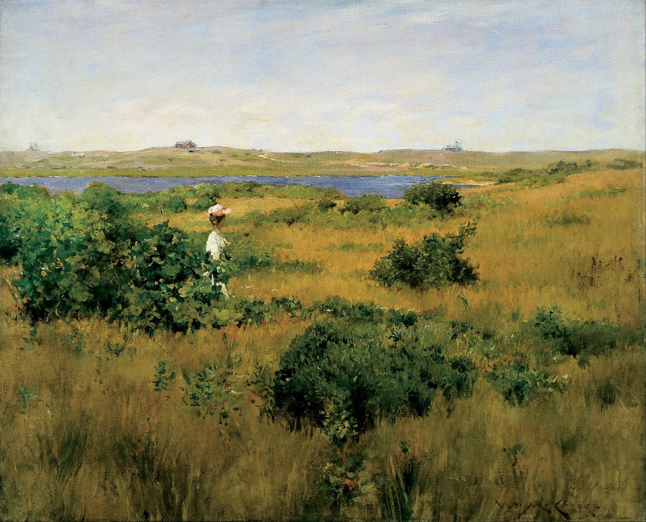 Verano en Shinnecock Hills de William Merritt Chase