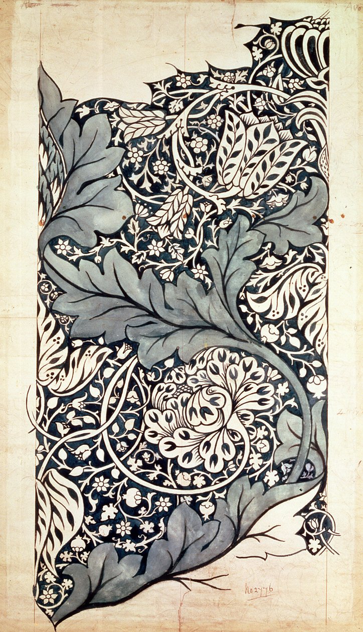 Diseño para Avon Chintz, c.1886 de William Morris