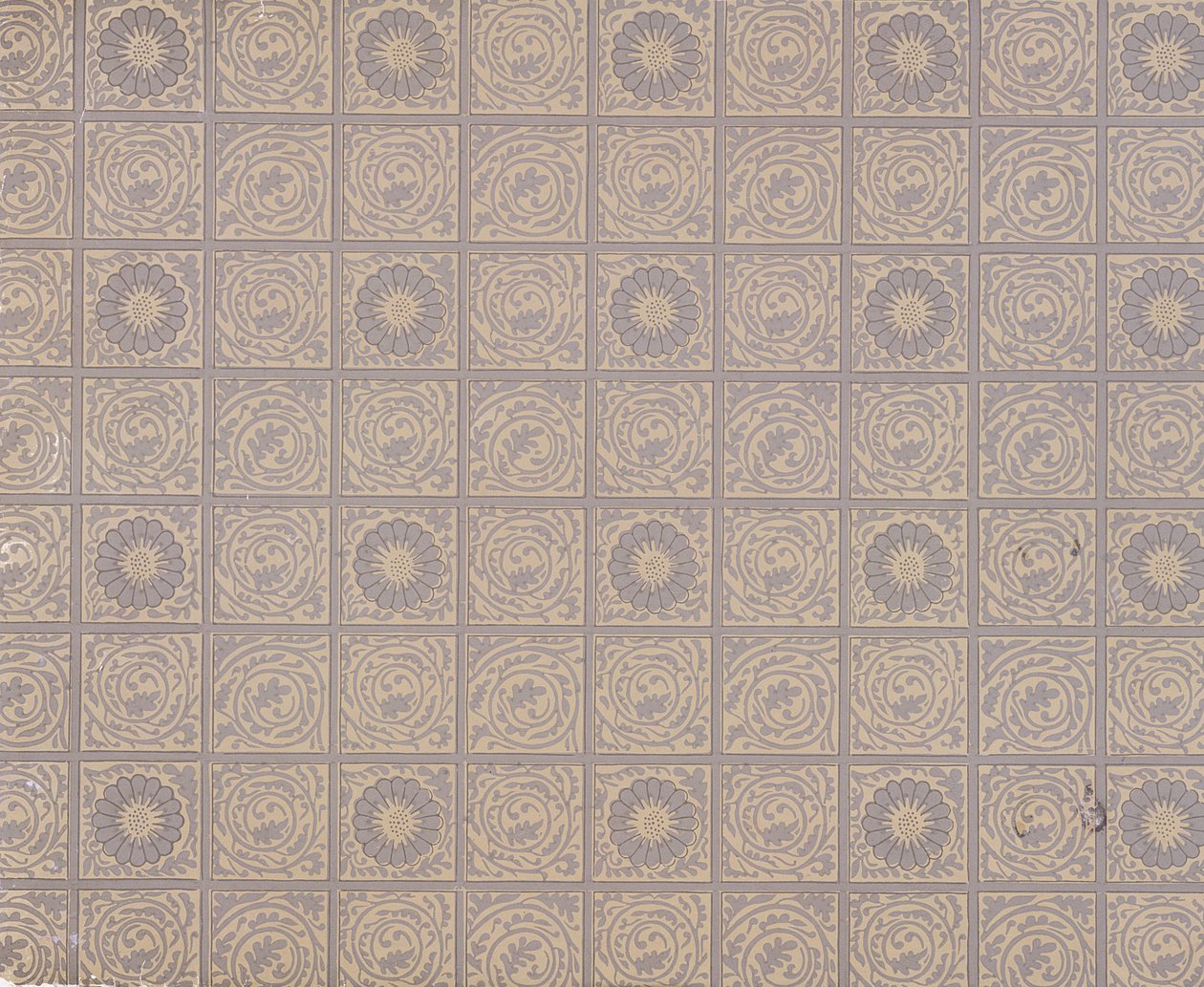 Diseño de pañal para papel tapiz, 1883 de William Morris