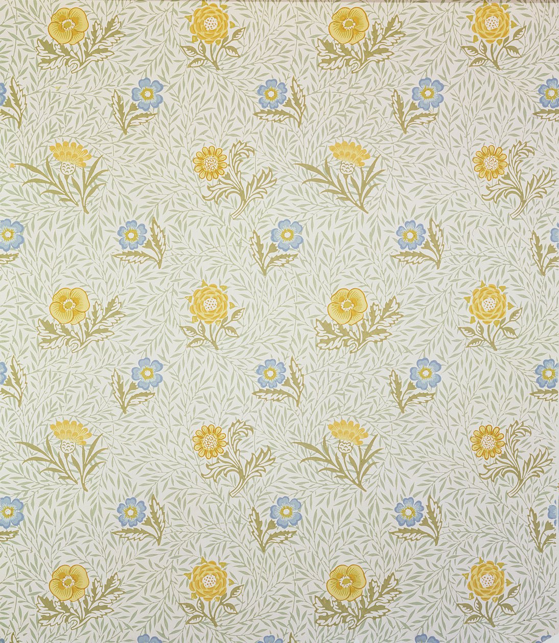 Diseño de papel pintado en polvo, 1874 de William Morris