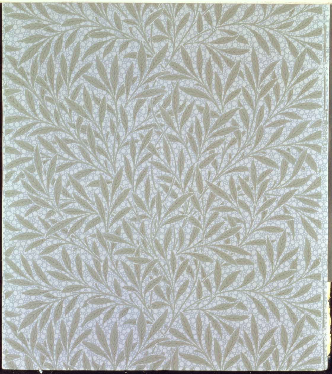 Diseño de papel tapiz de sauce, 1874 de William Morris