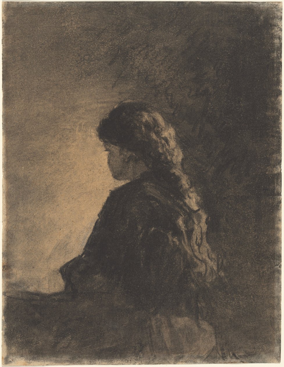 Niña Sentada de William Morris