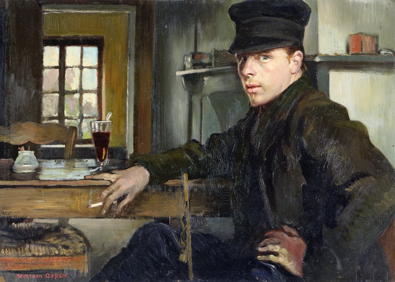 Un Curaçao Amargo de William Orpen