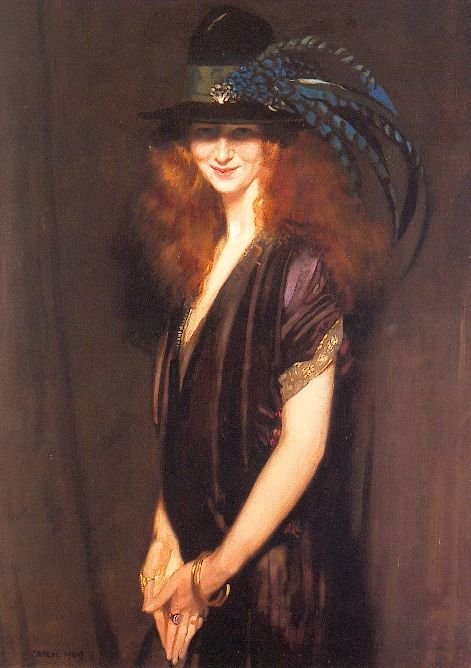 Bridgit - un retrato de Miss Elvery Beatrice Elvery de William Orpen