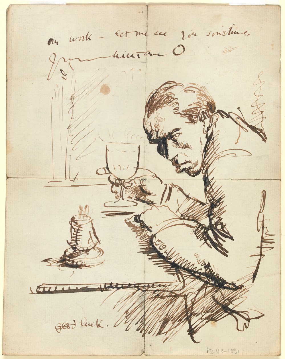 Autorretrato de William Orpen
