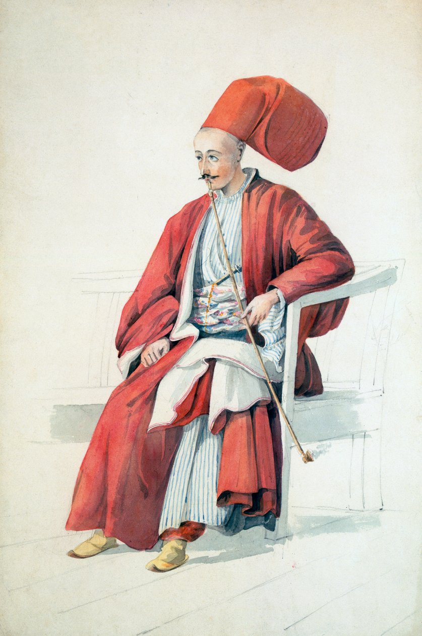 Un funcionario de la corte o sirviente del Sultán, c.1810 de William Page