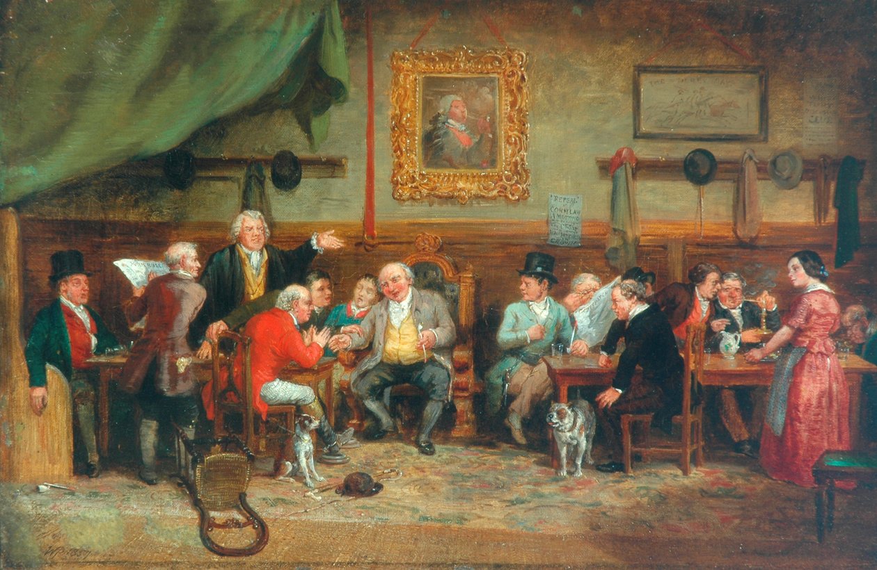Diferencias políticas, 1857 de William Parrott
