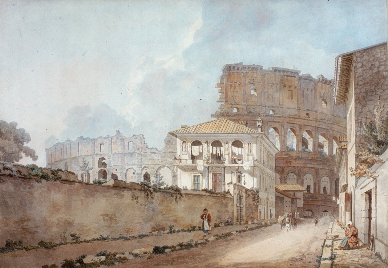 El Coliseo, Roma de William Pars