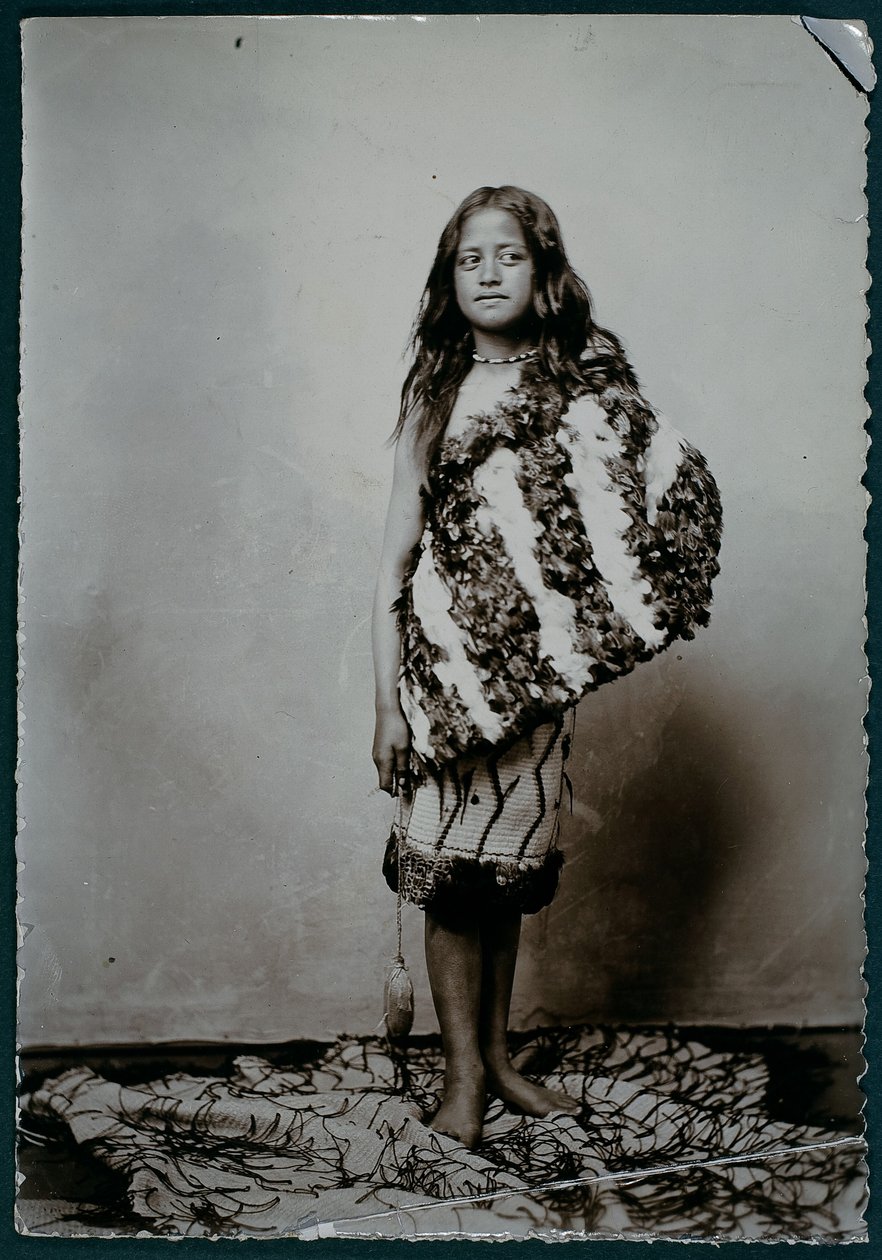 Chica maorí de William Partington