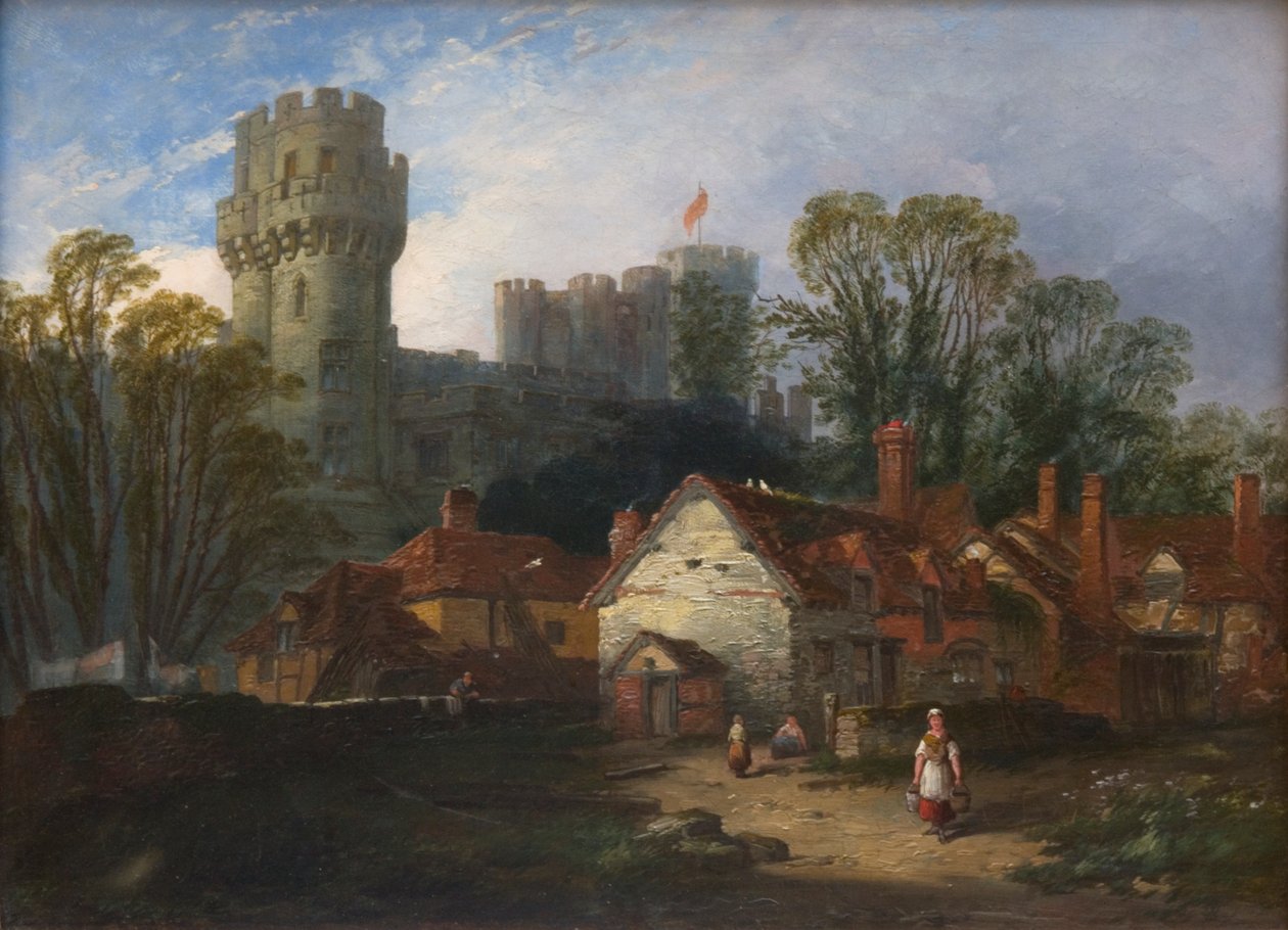 Castillo de Warwick, 1852 de William Pitt